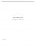   Module Five Milestone Worksheet: Place  Southern New Hampshire University MKT 205: Appli