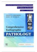 TEST BANK For Comprehensive Radiographic Pathology, 7th Edition by Eisenberg, Verified Chapters 1 - 12, Complete Newest Version