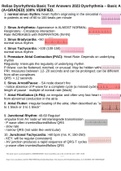 Relias Dysrhythmia Basic Test Answers 2023 Dysrhythmia – Basic A (A+GRADED) 100% VERIFIED, DYSRHYTHMIA BASIC A Competency Exam Relias (2023) Exam Elaboration Questions and Answers Score A+ RELIAS DYSRHYTHMIA BASIC A Test with Answers 2023 & Relias ED RN A