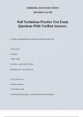 Nail Technician Practice Test Exam Questions With Verified Answers.