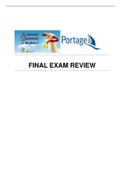 NURS 231 PATHOPHYSIOLOGY FINAL EXAM REVIEW