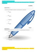 NRNP 6635 MIDTERM  APRIL 2023 with Correct Questions and Answers