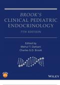 Brook’s Clinical Pediatric Endocrinology Seventh Edition Anu Bashamboo and Ken McElreavey