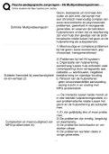 PPZV Flashcards 'Hoofdstuk 6: Multiprobleemgezinnen'