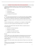 HURST NCLEX PRACTICE TEST QUESTIONS