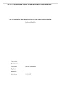 Bachelorthesis Psychologie Open Universiteit