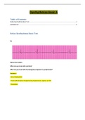 Relias Dysrhythmia Basic Test Answers| Answers Key 2023 Dysrhythmia – Basic A (Study Guide)( A+ GRADED 100% VERIFIED)