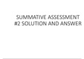 Gen Physics 2 SUMMATIVE ASSESSMENT Reviewer SOLUTION AND ANSWER-Circuit current, magnetic flux