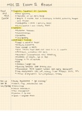 MDC3 Exam 2 Study Guide