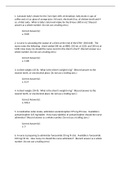 Dosage Calculation Test and Answer Key for NUR2392 MDC II