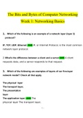 The Bits and Bytes of Computer Networking. Week 1: Networking Basics Already Passed