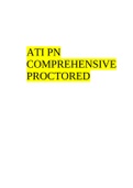 ATI PN COMPREHENSIVE EXIT EXAM WITH NGN | QUESTIONS WITH CORRECT ANSWERS (ACTUAL EXAM) 2023/2024, ATI PN COMPREHENSIVE EXIT EXAM WITH NGN 2023/2024 (ACTUAL EXAM), ATI PN COMPREHENSIVE PREDICTOR 2022-2023 REAL EXAM 180 Questions and Answers & ATI PN COMPRE