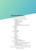 Samenvatting Basiskinesitherapie 2 (2020-2021)