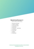 Samenvatting behandeling (Basiskinesitherapie 2)