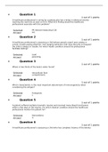 NSG 5003 Midterm Exam 4 – Question And Answers Advanced Pathophysiology