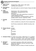 AHA Pediatric Advanced Life Support 2023 Exam