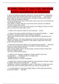 IL SOS Class C non-CDL Written Exam questions & Answers