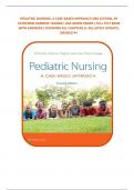 PEDIATRIC NURSING: A CASE-BASED APPROACH 2ND EDITION, BY CATHERINE GANNON TAGHER| LISA MARIE KNAPP| FULL TEST BANK WITH ANSWERS| COVERING ALL CHAPTERS (1-35) LATEST UPDATE| GRADED A+