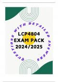 LCP4804 EXAM PACK 2024/2025