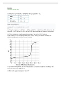 CHEMISTRY_ Using the expression Ka=[H+][A−] / [HA], explain how to determine which solution has the lower pH , 0.10 M HF(aq) or 0.10 M HC2H3O2(aq). Do not perform any numerical calculations.