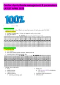 Cardiac dysrhythmia management & pacemakers 