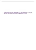 Grand Canyon University Nursing NRS 410V Case Study of Mr. C, a 32-year-old male who is seeking information regarding bariatric surgery 