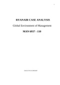 RYANAIR CASE ANALYSIS.