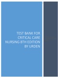 Test Bank for Critical Care Nursing Diagnosis and Management 8th Edition Urden.pdf