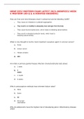 NRNP 6552 MIDTERM EXAM LATEST 2023-(NRNP6552 WEEK 6 MIDTERM 100 Q & A-VERIFIED ANSWERS)