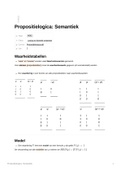 Propositielogica: Semantiek