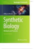 Synthetic Biology Methods of Molecular Biology 2760 and Protocols Second Edition