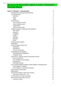 Summary IB Geography Option A notes: Freshwater — Drainage Basins