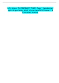 AQA A-level PSYCHOLOGY 7182/1 Paper 1 Introductory topics in psychology Mark scheme June 2020 Version: 1.0 Final Mark SchemeA-level PSYCHOLOGY 7182/1 Paper 1 Introductory topics in psychology Mark scheme June 2020 Version: 1.0 Final Mark Scheme