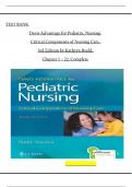 Test bank For Davis Advantage for Pediatric Nursing: Critical Components of Nursing Care 3rd Edition by Kathryn Rudd, All Chapters 1 to 22 complete Verified editon ISBN:9781719645706