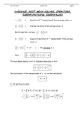 Physical Chemistry - Variance, Root-Mean Square, Operators, Eigen Functions, Eigen Values_lecture9