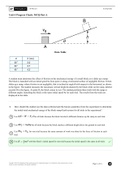 AP Physics 1 Unit 4 Progress Check A  Answered 2023.