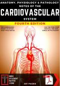 ANATOMY, PHYSIOLOGY & PATHOLOGY NOTES OF THE CARDIOVASCULAR SYSTEM 4TH EDITION TEST BANK ALL CHAPTERS  VERIFIED 2024/2025