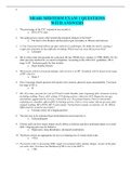 NR 601 MIDTERM EXAM 1 QUESTIONS WITH ANSWERS 