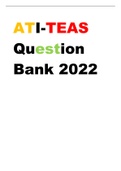 ATI-TEAS  Question  Bank