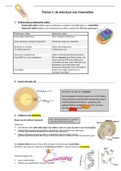 Samenvatting bio: Structuur van DNA/RNA + replicatie