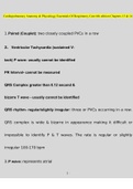 Cardiopulmonary Anatomy & Physiology Essentials Of Respiratory Care 6th edition Chapters 13 & 14 GRADE BOOSTER 100%