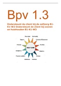 BPV 1.3 Ondersteunen zelfzorg en wonen 