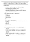 Chapter 01- Functional Organization of the Human Body and Control of the “Internal Environment”-Guyton And Hall Textbook Of Medical Physiology 14th Edition Test Bank