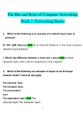 The Bits and Bytes of Computer Networking. Week 1: Networking Basics Already Passed