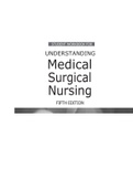 UNDERSTANDING Medical Surgical Nursing 