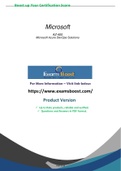 Microsoft AZ-400 Microsoft Azure DevOps Solutions Visit us atTotal Questions: 265 Latest Version. 100% proven pass rate,