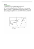 GEOG 1114 Physical Geography - Oklahoma State University. Locating the epicenter of an earthquake using trilateration _ Identifying volcanic hazards during a simulated eruption