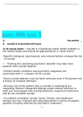 NURS 406 Exam 3 Study Guide