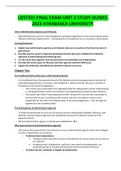 LGST331 FINAL EXAM UNIT 2 STUDY GUIDES 2023 ATHABASCA UNIVERSITY