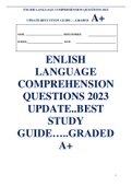 ENLISH LANGUAGE COMPREHENSION QUESTIONS 2023 UPDATE.pdf  1. Document